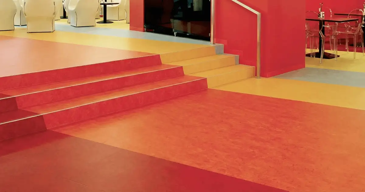 Snack bar with beautiful professionally installed linoleum flooring in Columbia, MO